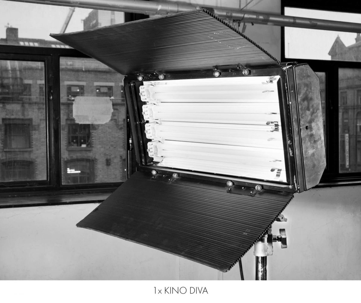 A kino diva and other continuous lighting included in hire costs